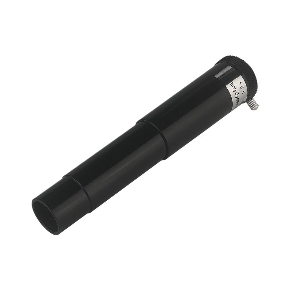 1pc 0.965" Erecting Eyepiece with 1.5X Barlow Lens Plastics for Astronomical Telescope