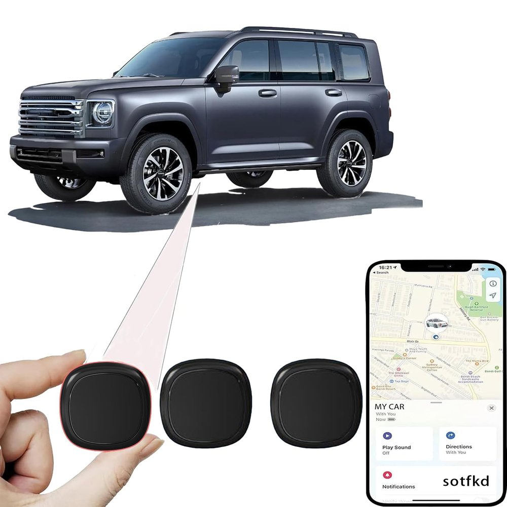 2 Pack No Subscription GPS Tracker for Vehicles,Car Tracker Device Hidden,Tracker Device for Vehicles,Car GPS Tracker | Android and iOS Universal | Magnetic Shell | View Historical Tracks | Waterproof