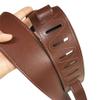 MVNOIRE Side PU Leather Guitar Strap Adjustable Belt for Electric Acoustic Bass view 2