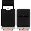 HoYiXi Universal Sleeve Case for 6-inch Kindle/Kobo/Voyaga/Pocketbook/Tolino E-Book Reader Lightweight Leather Protective Sleeve Case Pouch for 6-inch E-Book, Black view 3
