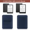 HoYiXi Universal Sleeve Case for 6-inch Kindle/Kobo/Voyaga/Pocketbook/Tolino E-Book Reader Lightweight Leather Protective Sleeve Case Pouch for 6-inch E-Book, Blue view 2