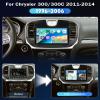 4+64G Car Radio Stereo for Chrysler 300/300C 2011 2012 2013 2014 Android with Wireless CarPlay Android Auto,9 inch IPS Touchscreen Car Stereo Bluetooth5.0,GPS,WiFi,SWC,59UI,32EQ AI DSP+Backup Camera view 2