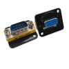 2PCS mi ni DB9 DB15 Gender Changer Adapter RS232 Serial Plug Connector(DB15-Female and Male) view 1