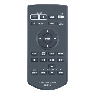 CXE5116 Replacement Remote Control for Pioneer Car DVD RDS AV Receiver in Living Rooms or Rooms, No Programming or Pairing Needed, Replace Remote Compatible Models AVH-2450BT AVH-1450DVD AVH-210EX