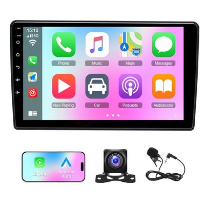 10" Android 14 Car Stereo Radio for Ford Transit 150 250 350 2020 2021 2022 2023 2024 with Wireless Carplay Android Auto Head Unit Touchscreen Car Radio w/Bluetooth GPS WiFi SWC FM RDS Backup Camera