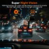 1080p HD Dash Cam, 4-inch Car Dash Cam with Super Night Vision, 170 Wide Angle, Loop Video Motion Detection view 3