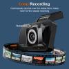 1080p HD Dash Cam, 4-inch Car Dash Cam with Super Night Vision, 170 Wide Angle, Loop Video Motion Detection view 4