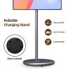 DVMFQFA 27" Smart Portable TV, 1080P Rolling TV on Wheels, Smart Portable TV Monitor, with Rotatable Touch Screen, Android 13, Wireless Casting,10-Point Touch Screen Monitor view 3