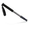 Carbon Fiber Portable Monopod Tripod for DSLR Camera, 5 Sections, 165cm Maximum Height, Lightweight 0.31kg - Heavy Duty Support, Quick Locking System, Travel Friendly view 1