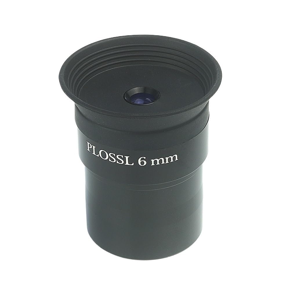 1pc 1.25 Inch 6mm Telescope Eyepiece Metal with Rubber Eyecup