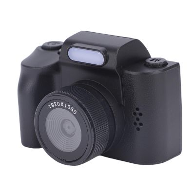 ASHATA 48MP Digital Keychain Camera for Photography, 1080P 30Fps Vlogging Camera with 1.3" Screen, Auto Focus, Built in Filters, Compact Vlogging Video Cam for Travel (Black)