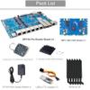 Banana Pi BPI-R4 Pro 8X/4E WiFi 7 Wireless Dual-Band WiFi Router Board OpenWRT, MediaTek MT7988A30K DMIPS SoC - 2X 10GbE SFP&RJ45, 4X 2.5GbE LAN for NAS Smart Home Gateway (Bundle4, 8X) view 2
