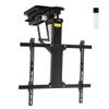 360 Manual Swivel Electric Flip Down TV Mount for 3275 Inch Flat/Curved Screens, Remote Control, 080 Electric Tilt, for Living Room, Bedroom, and Patio view 1