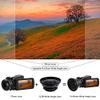 HYAWVCBL Professional 37mm Macro+72mm Wide Angle Lens 0.39X Full HD for 4K Camcorder Black 408247 view 3