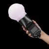 Silicone Collapsible Diffusion Dome, Softbox Diffuser Soft Light Ball for Godox V1/ V1S/V1C/V1N/V1O/V1pro/ V100 Round Head Flash, AD100Pro, H200R view 2