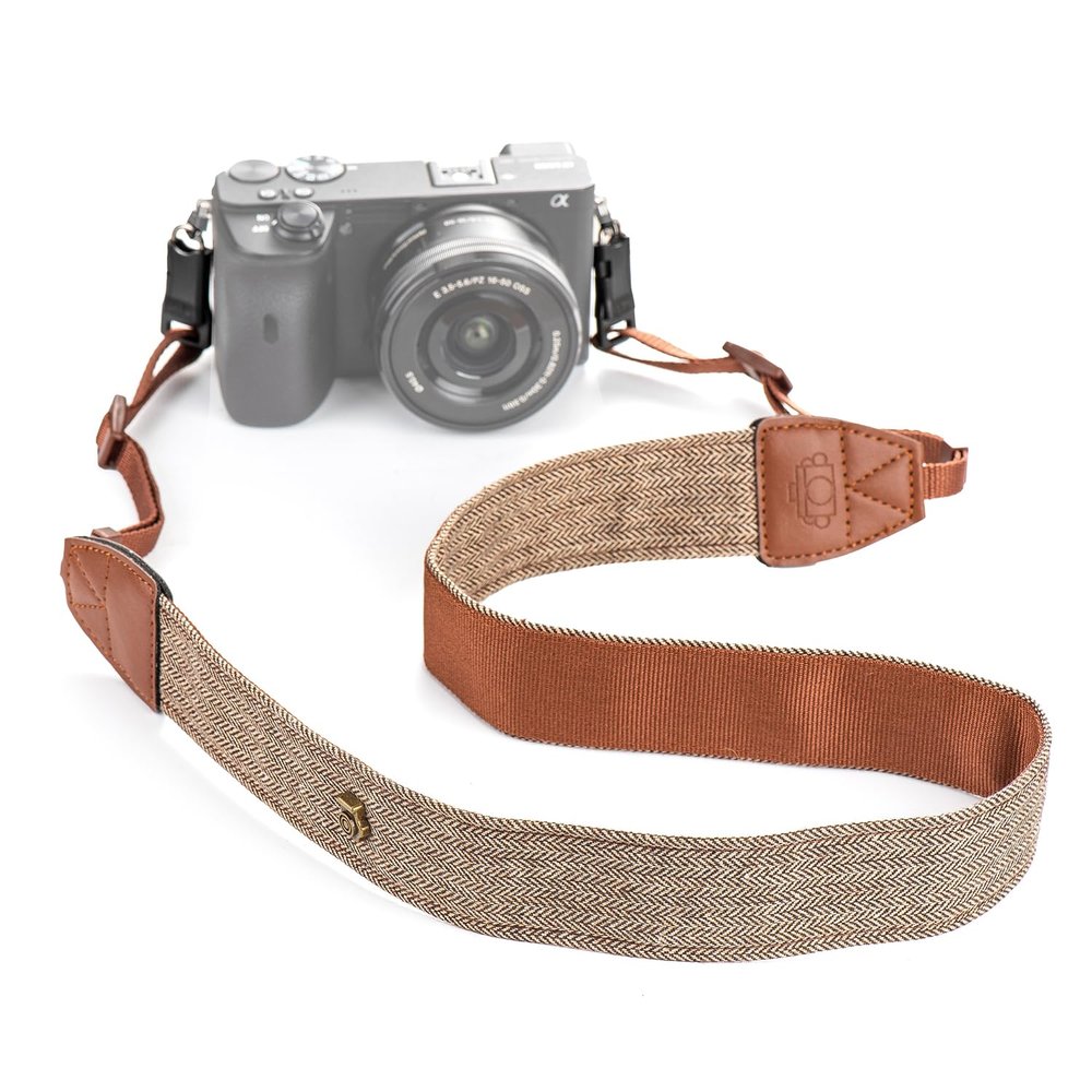 CZSLPE Quick release camera shoulder strap, safety tether camera neck strap, cotton shoulder strap, suitable for various cameras. ()