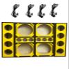 12" Brazilian Style Chuchera Speaker Box for Two 12" Speakers & Three 4" Tweeters Vented Enclosure for Car and Two 4 Driver Box (Yellow) view 1