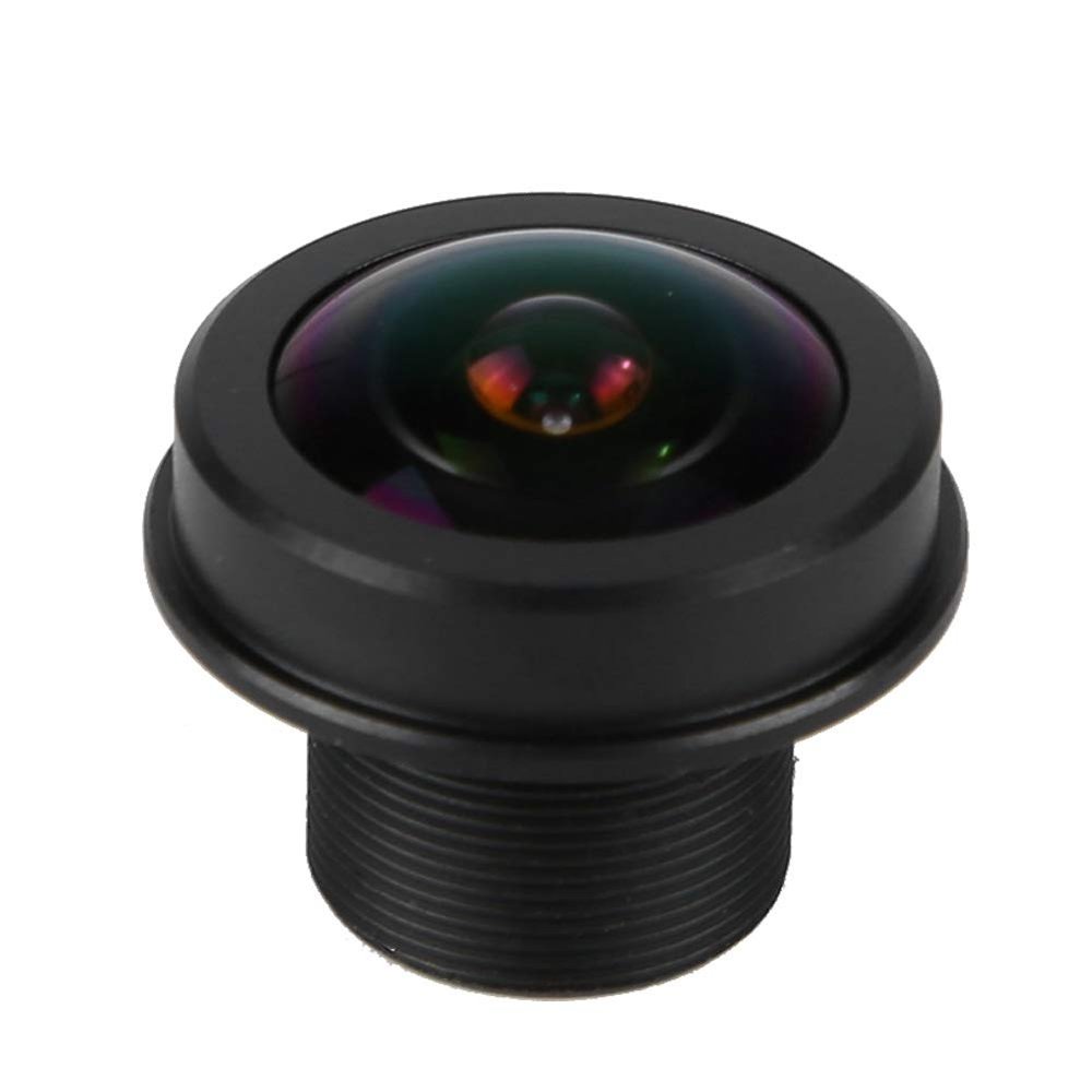 BAODEYOUB 156mm. 180 Wide Angle 5MP HD Fisheye Board Lens, Security Camera Lens, Definition CCTV Camera Accessory with Mount, Fixed Lens for Home