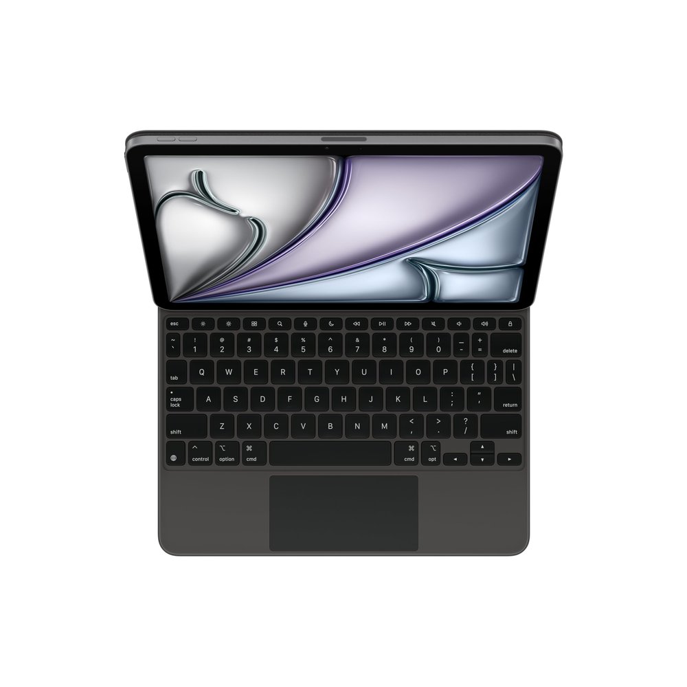 Apple Magic Keyboard: Keyboard and Case for iPad Air 11-inch (M2 and M3) and iPad Air (4th and 5th Generation), US English  Black