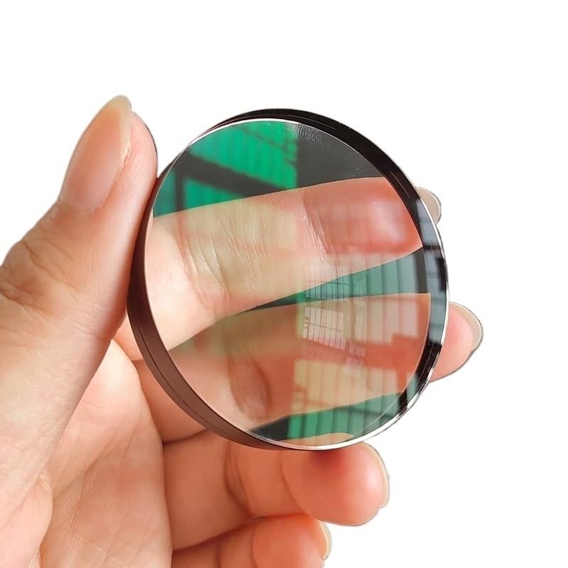 1pc D52F200 D52F500 D43F330 46F900 Cemented Doublet Lens Achromatic Biconvex Glued Lens Monocular Binoculars Telescope Objective(50F135 Green Film)