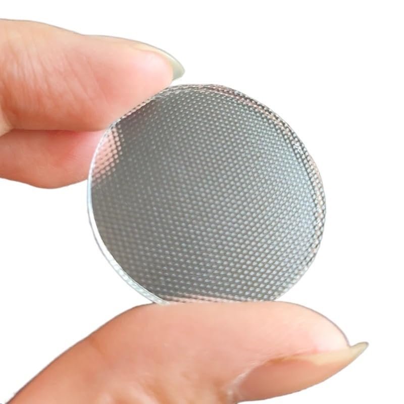 1pc Diameter 35mm 45mm 50mm 60mm 69mm 75mm 92mm 110mm Thickness 3mm Cloth Glass Sheet LED Downlight Flashlight Round Glass Lens(D75 T3mm)