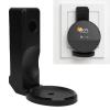 Heayzoki Wall Mount Holder Fit for Spot Speaker, Easy Installation, Cable Management, Stable Space Saving Outlet Speaker Shelf with Cable Management (Black) view 1