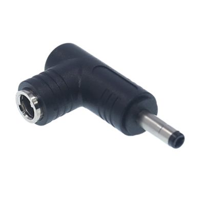 1PC 5.5mm X 2.5mm Female to Male Plug 90 Degree Angle Power Converter Adapter for Laptop Interface Power Cable