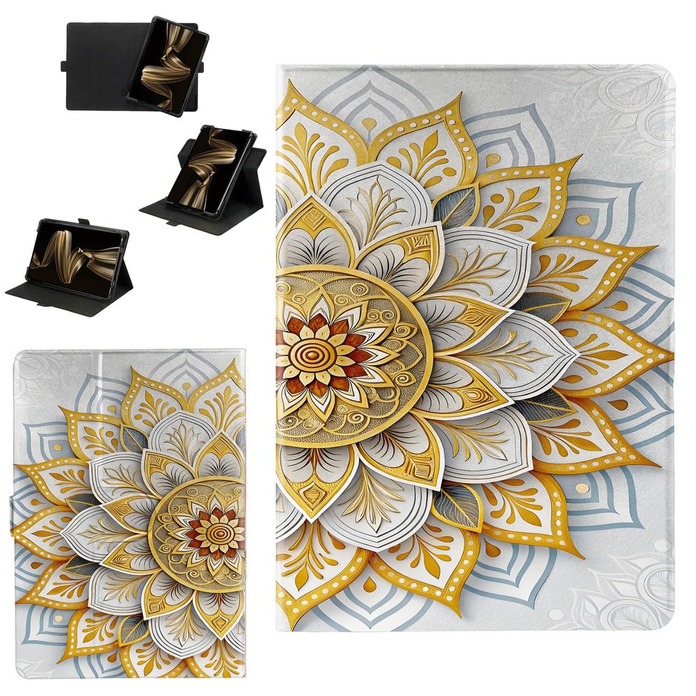 Case Compatible for Amazon Fire Max 11 11 Tablet Case Cover [360-Degree Rotating Support][Hardened Edge Protection Against Drops] GGTT