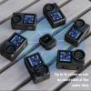 Heayzoki Wireless Remote Control Fit for Action 5 Pro 4 Action Camera, Bluetooth 5.0 Remote Controller, Up to 16 Cameras, 25M Range, IPX4 Water Proof, 2 Fixing Methods view 4