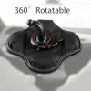 SparkFeng GPS Beanbag Friction Mount for Nuvi 2639lmt 2689lmt, Non Slip Dashboard Mount, 360 Degree Rotatable GPS Bracket with Angle, Shock Steel view 4