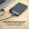 25in. Type C Interface, External Hard Drive , 6Gbps Speed Transfer with UASP Protocol, Plug and Play SSD Enclosure for 7mm 95mm. 25in. SSD view 2