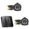 Alpine Optim8 DSP Amp & BassRev (2 Pair) BRV-S40 4" Speaker Set view 1