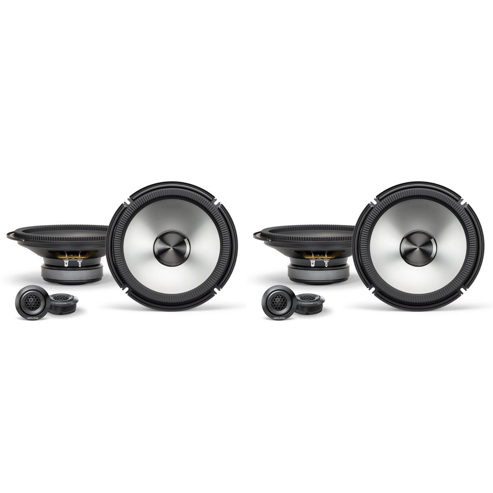 Alpine BassRev (2 Pair) BRV-S80C 8" Speaker Set