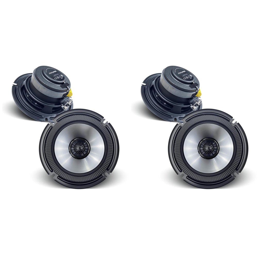 Alpine BassRev (2 Pair) BRV-S65 6.5" Speaker Set