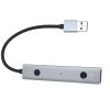AYNEFY USB Hub Adapter Multiport USB 2.0 Hub with Voice Transcription Translation AI Chat for Laptop Desktop Tablet PCs view 2