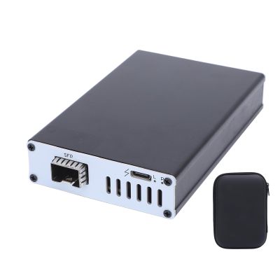 POENVFPO 25G Network Card, SFP Optical Interface, Portable Aluminum Alloy Plug and Play, for OS X Systems (Single Port)