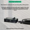 Heayzoki Phono Preamp for Turntable, Mini Preamplifier Home Audio for MM MC, Supports 3.5mm Headphone Output, 5 Pin XLR Input Output, 3 Band Equalization, Low Noise (US Plug) view 3
