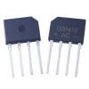 50/100/200/500/1000Pcs GBP410 Bridge Rectifier GBP410G Flat 4A/1000V DIP-4 Stack(100Pcs) view 1
