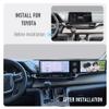 11.5" Dual Screen Car Radio for Toyota Senna 2.5K Detachable, Qualcomm Car Stereo Head Unit Android 13 with Color Light, Wireless Carplay/GPS Navigation/Android Auto/Bluetooth/Mirrorlink/FM view 3