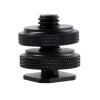 100 Pieces Metal 3/8 Female Adapter Nut Camera Flash Stand Light Mount Photo Studio Accessories Excellent(Green) view 1