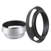 Black/Silver Camera Lens Hood Metal Sun Shade Cover 37mm 39mm 40.5mm 43mm 46mm 49mm 52mm 55mm 58mm Thread Mount Excellent(58mm (Black)) view 1