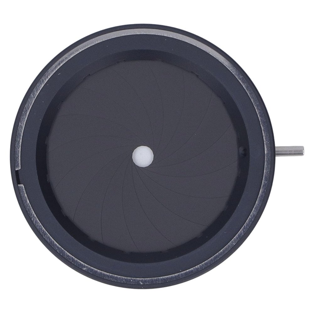 2.5-36mm Adjustable Iris Aperture Diaphragm Lens, Aluminum Alloy, 14 Blades, 50mm OD - Precise Light Control, Easy Installation, Optical System Use