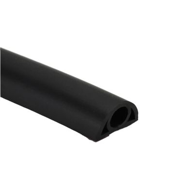 1m/3m Self-Adhesive Floor Cable Protector - Flexible Power Wire Duct Cover for Office, Home, Workshop, Warehouse, Garage(Black,1m)