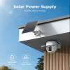 ANNKE 4MP Solar Wireless Security Camera Outdoor, Surveillance Home System, 4CH 2.5K and 4 Dome Cam-Kit, Color Night Vision, Spotlight Smart Alarm, PIR&Human Detection, 2-Way Audio, 128GB Memory Card view 2