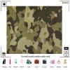 12x10ft Military Camo Backdrop, Army Green Camouflage Pattern Photography Background Soldier Theme Party Birthday Decorations for Kids Adults Photoshoot Studio Props Fabric view 3