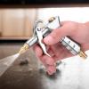 Pneumatic Blow Gun, Dust Blower with Long Nozzle, Powerful Compressed Air Blowing Tool for Engine Cleaning, Computer Box, Removal view 4