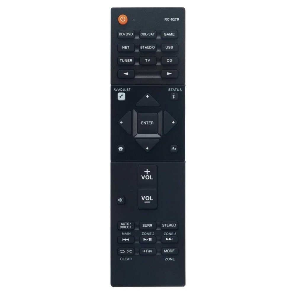 RC-927R Replacement Remote Control for Pioneer AV Receiver in Living Rooms or Rooms, Replacement Models RC-914R RC914R, Replace Remote Compatible Models SC-LX501 SC-LX502 SC-LX901 SC-LX701 SC-LX801
