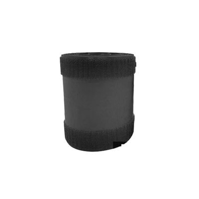 1M Cable Cover Sticky Wire Protector Floor Blanket Reusable Management Cord Tube for Floor/Carpet/Trunk/Desk for Office, Home, Workshop, Warehouse, Garage(Black)