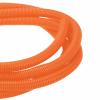 DMiotech 10ft Wire Loom Split Tubing 1 Inch, Cord Protectors from Pet Flexible Conduit Cable Management for Office Home Garden, Orange view 1