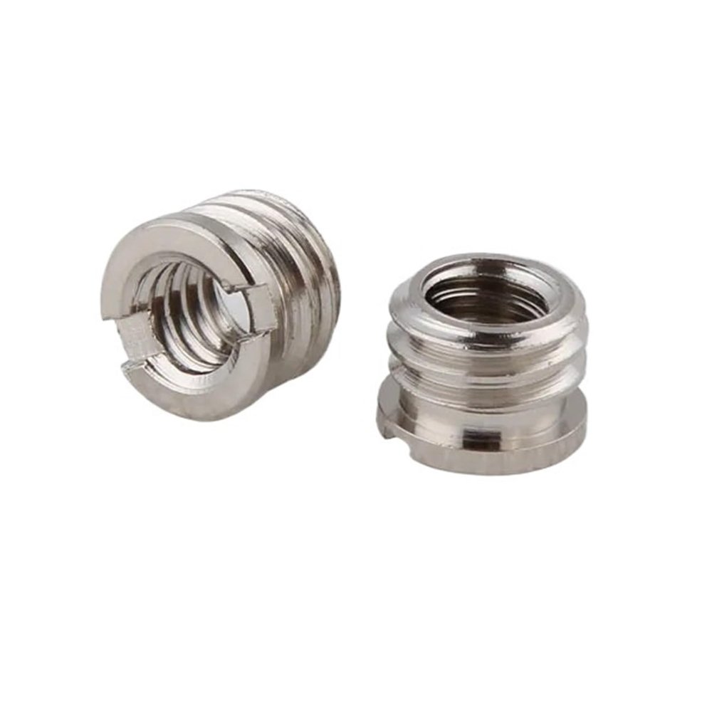 500 Pieces Tripod Adapter Screw 1/4'' to 3/8'' for Camera Tripod Monopod Head Flash Light Stand Mount Screw Wholesale Excellent